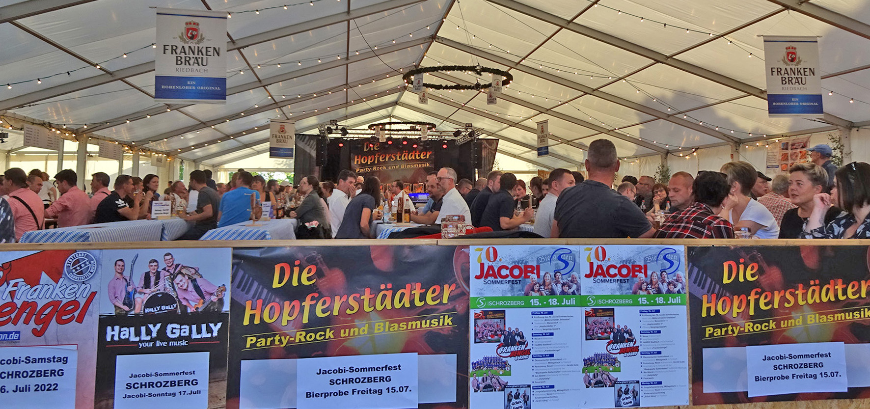 Schrozberg – Heimspiel im Ausland