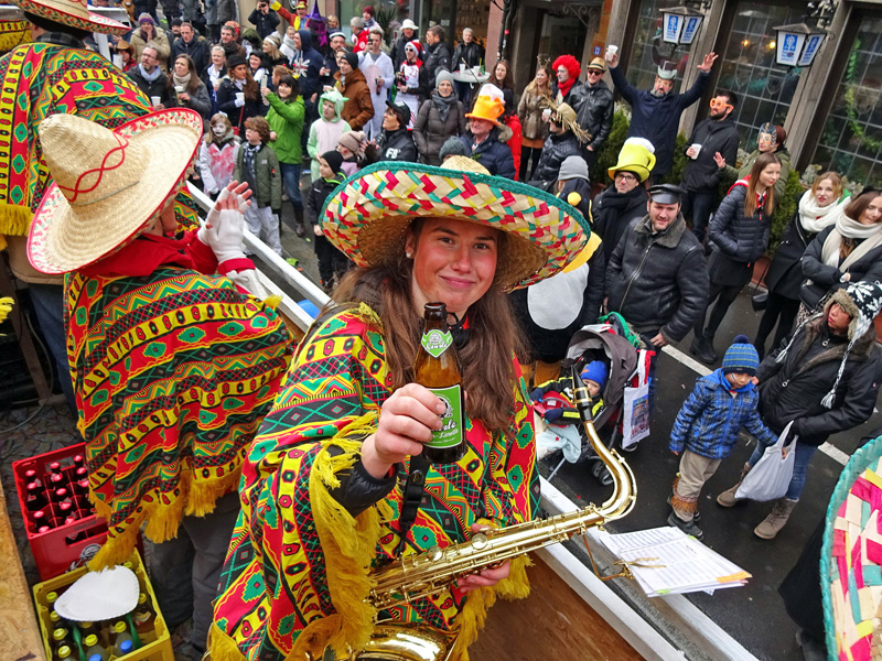 Faschingszug Wuerzburg 2018